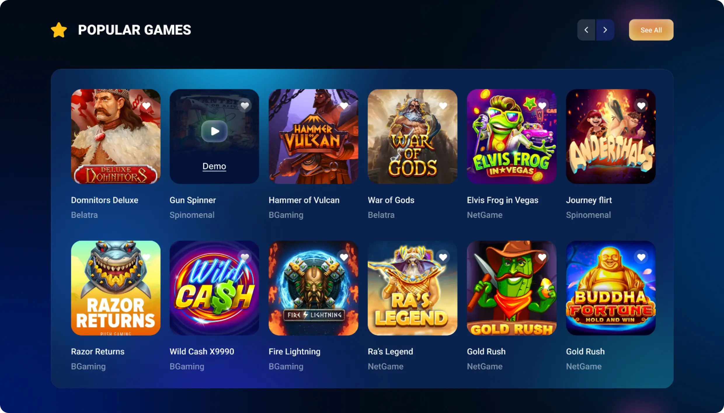 AzurSlot Giochi Popolari AzurSlot Giochi Popolari
